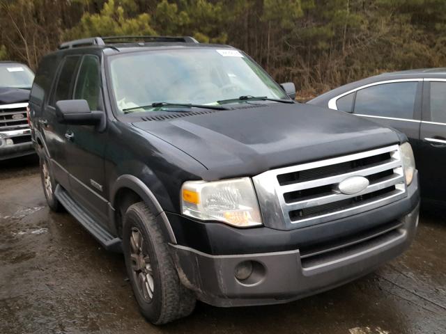 1FMFU15557LA54441 - 2007 FORD EXPEDITION BLACK photo 1