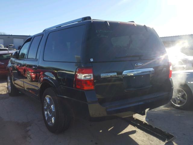 1FMJK2A5XEEF41843 - 2014 FORD EXPEDITION BLACK photo 3