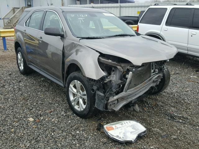 2CNALBEWXA6415934 - 2010 CHEVROLET EQUINOX LS BROWN photo 1