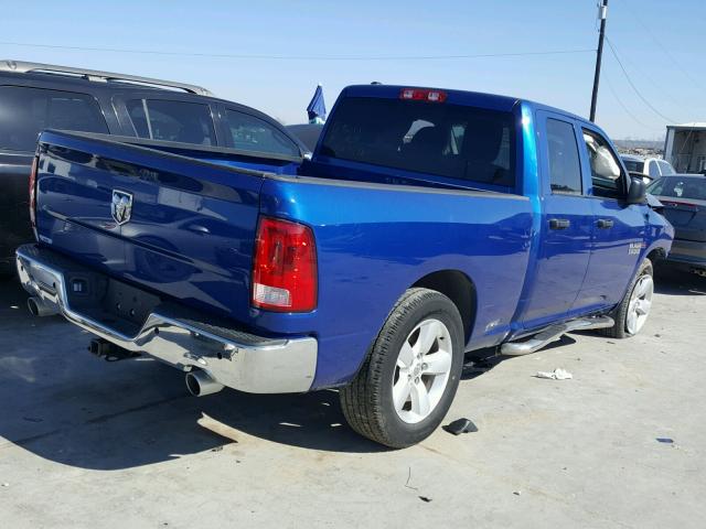 1C6RR6FT2FS621536 - 2015 RAM 1500 ST BLUE photo 4