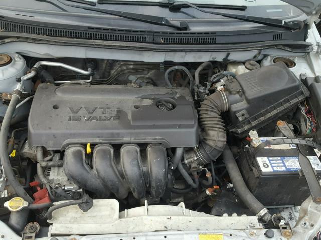 2T1BR30E86C618001 - 2006 TOYOTA COROLLA CE SILVER photo 7