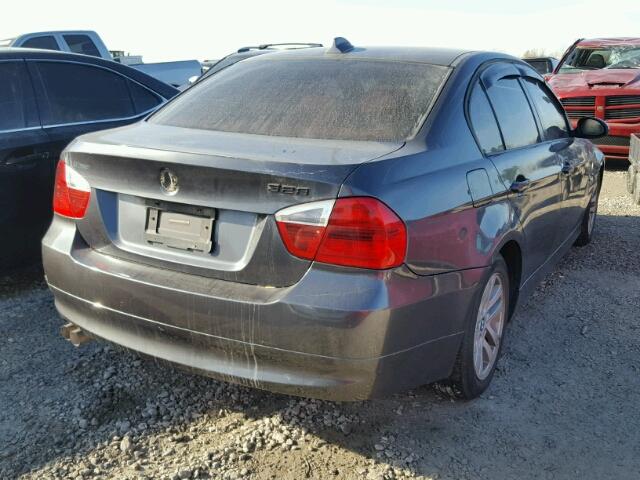 WBAVA37567NE27105 - 2007 BMW 328 I GRAY photo 4