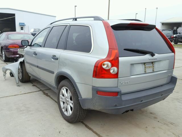 YV1CZ911151198937 - 2005 VOLVO XC90 T6 SILVER photo 3