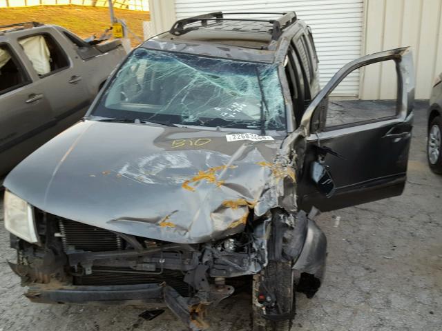 5N1AR18U36C677618 - 2006 NISSAN PATHFINDER GRAY photo 9