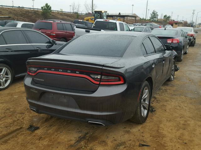 2C3CDXBG8FH896948 - 2015 DODGE CHARGER SE GRAY photo 4