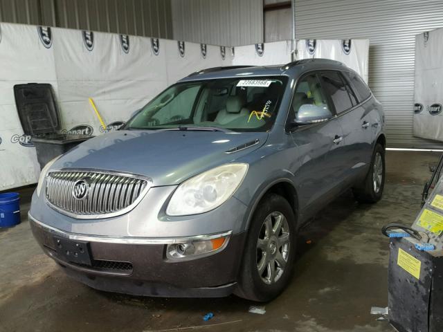 5GAER23788J103013 - 2008 BUICK ENCLAVE CX BLUE photo 2