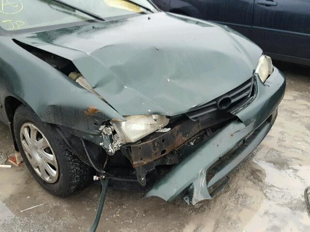 2T1BR12E42C866788 - 2002 TOYOTA COROLLA CE GREEN photo 9