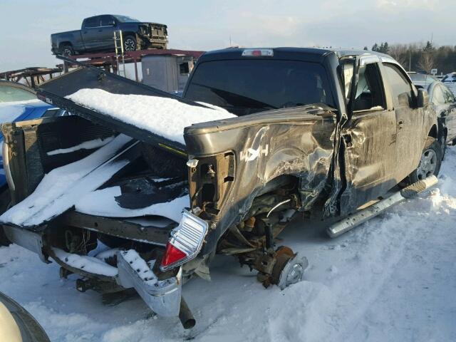 1FTFW1EF1BKD53866 - 2011 FORD F150 SUPER BLACK photo 4