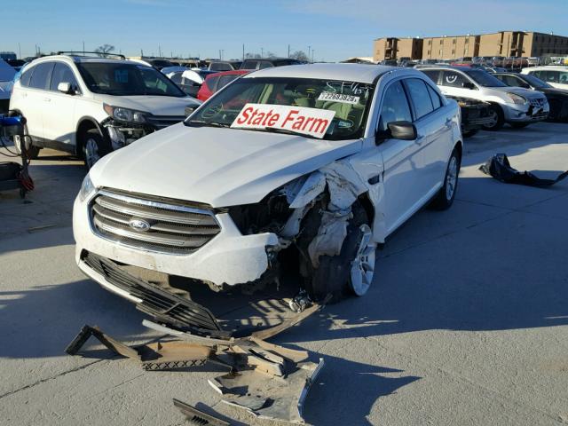 1FAHP2D84EG164494 - 2014 FORD TAURUS SE WHITE photo 2