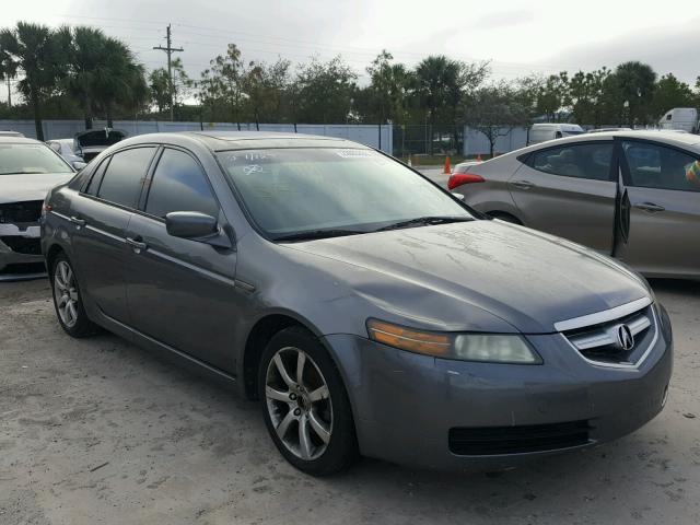 19UUA66255A029894 - 2005 ACURA TL GRAY photo 1