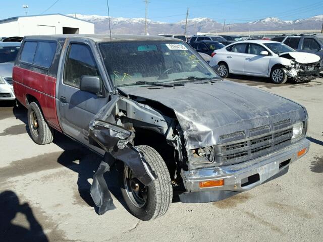 1N6SD11S5MC303487 - 1991 NISSAN TRUCK SHOR GRAY photo 1