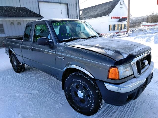 1FTYR15E35PA68701 - 2005 FORD RANGER SUP GRAY photo 1