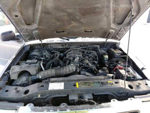 1FTYR15E35PA68701 - 2005 FORD RANGER SUP GRAY photo 7