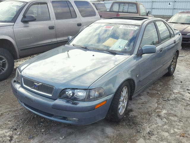 YV1VS29552F854924 - 2002 VOLVO S40 1.9T BLUE photo 2