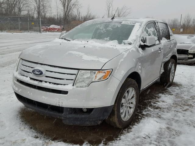 2FMDK38C19BA49744 - 2009 FORD EDGE SEL SILVER photo 2