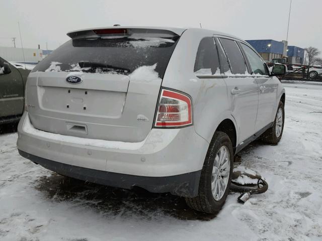 2FMDK38C19BA49744 - 2009 FORD EDGE SEL SILVER photo 4