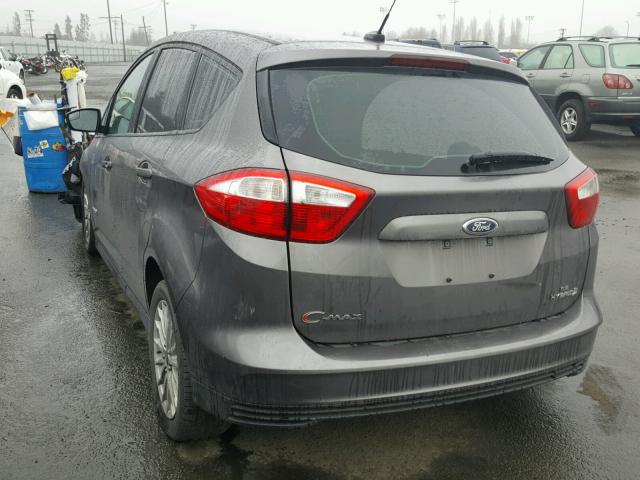 1FADP5AU8EL505131 - 2014 FORD C-MAX SE GRAY photo 3