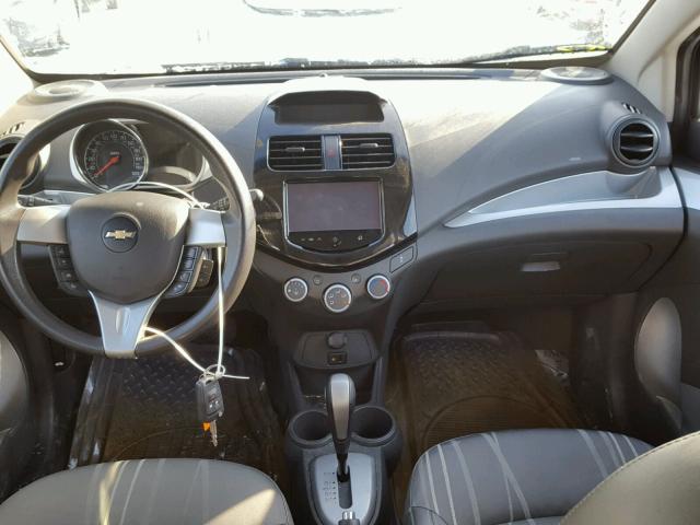 KL8CD6S95EC554164 - 2014 CHEVROLET SPARK 1LT SILVER photo 9