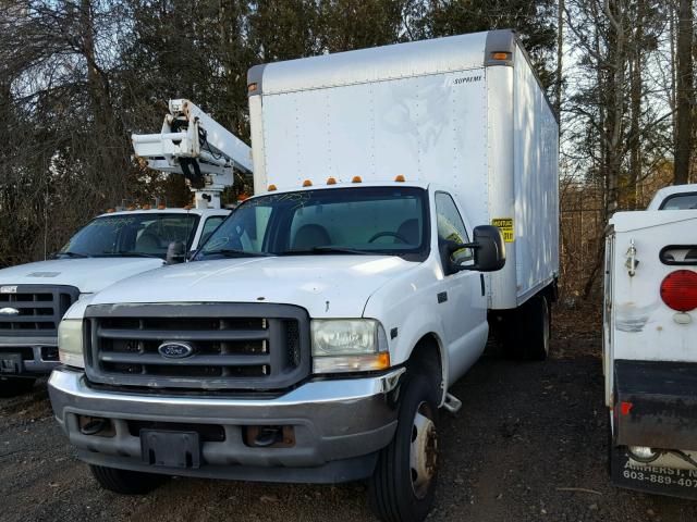 1FDXF46SX2EA91969 - 2002 FORD F450 SUPER WHITE photo 2