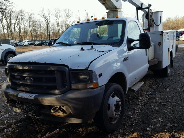 1FDXF46S82ED01212 - 2002 FORD F450 SUPER WHITE photo 2