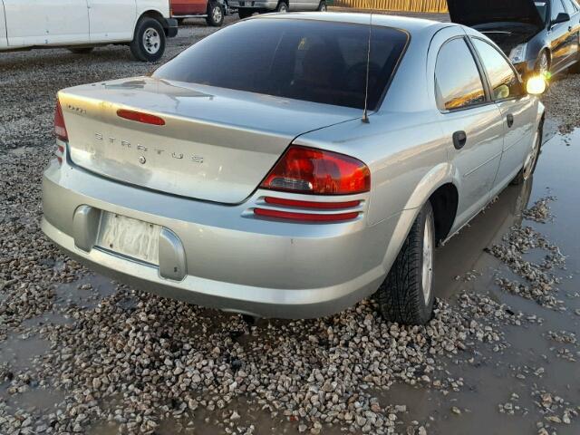 1B3EL36R24N278929 - 2004 DODGE STRATUS SE GREEN photo 4