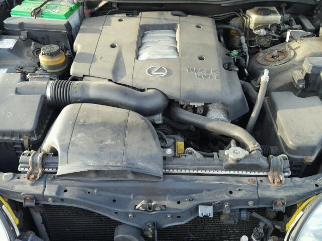 JT8BH68X9X0018723 - 1999 LEXUS GS 400 GREEN photo 7