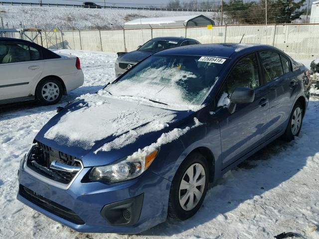 JF1GJAA60DH012005 - 2013 SUBARU IMPREZA BA BLUE photo 2