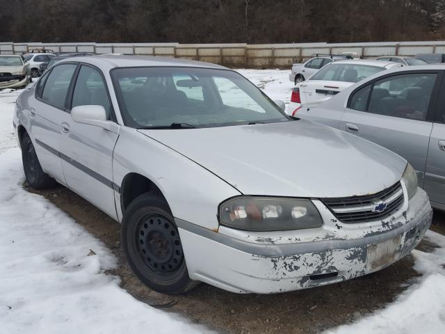 2G1WF52E219205432 - 2001 CHEVROLET IMPALA GRAY photo 1