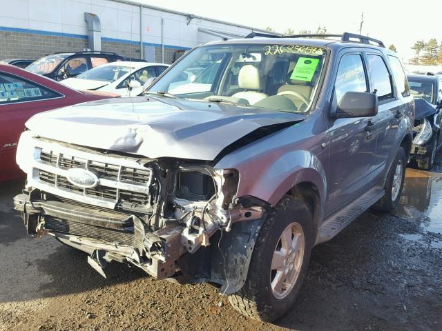 1FMCU93158KC80973 - 2008 FORD ESCAPE XLT PURPLE photo 2