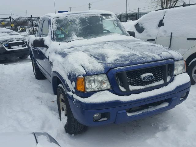 1FTYR14UX5PA14661 - 2005 FORD RANGER SUP BLUE photo 1