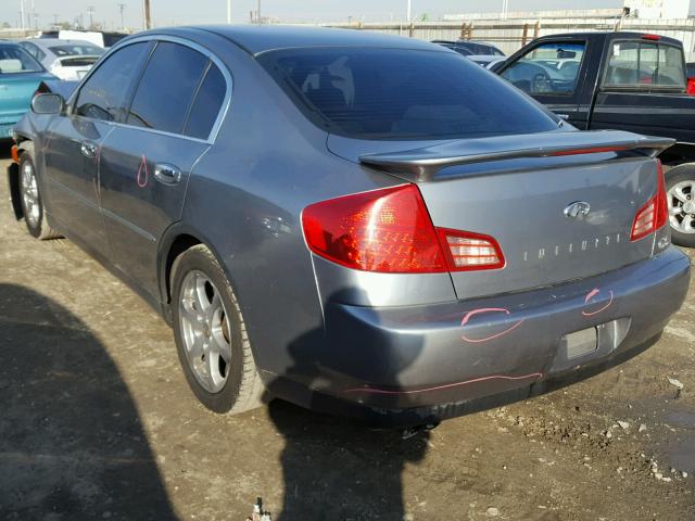 JNKCV51E64M105533 - 2004 INFINITI G35 GRAY photo 3