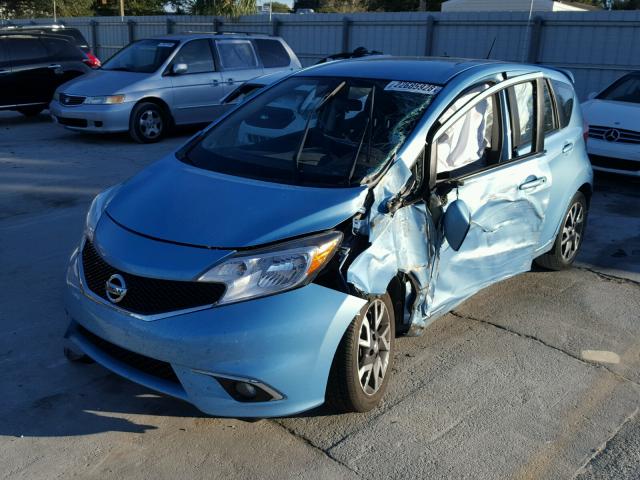 3N1CE2CP0FL440432 - 2015 NISSAN VERSA NOTE BLUE photo 2