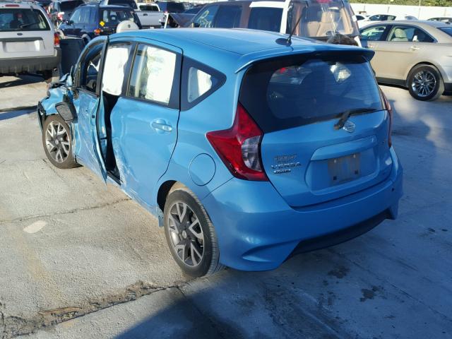 3N1CE2CP0FL440432 - 2015 NISSAN VERSA NOTE BLUE photo 3