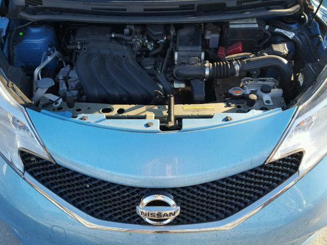 3N1CE2CP0FL440432 - 2015 NISSAN VERSA NOTE BLUE photo 7