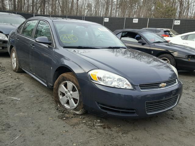 2G1WT57N391310380 - 2009 CHEVROLET IMPALA 1LT GRAY photo 1