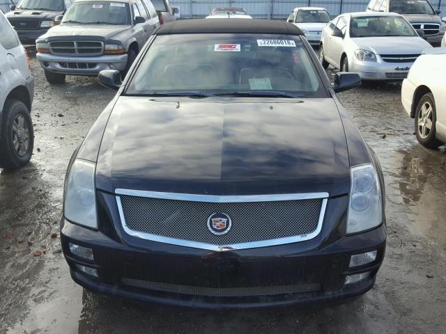 1G6DW677360167101 - 2006 CADILLAC STS BLACK photo 9