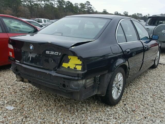 WBADT63413CK32617 - 2003 BMW 530 I AUTO BLACK photo 4