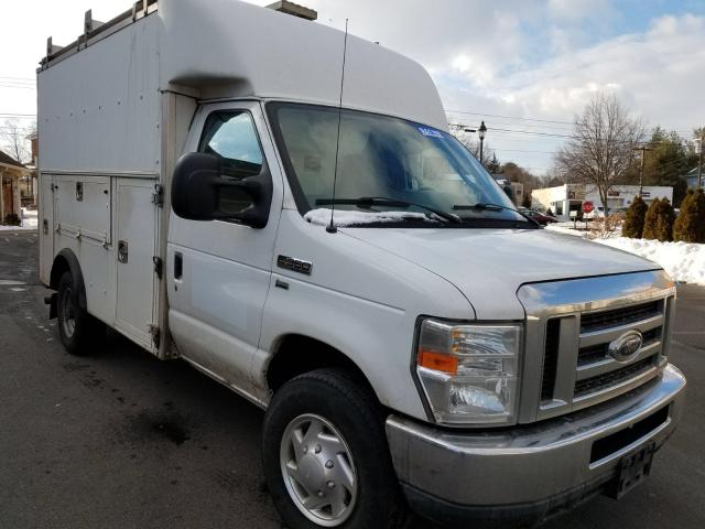 1FDSE3FL9ADA89909 - 2010 FORD ECONOLINE WHITE photo 1