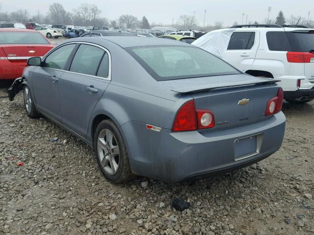 1G1ZH57B89F230330 - 2009 CHEVROLET MALIBU 1LT SILVER photo 3