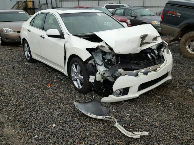 JH4CU2F60BC007281 - 2011 ACURA TSX WHITE photo 1