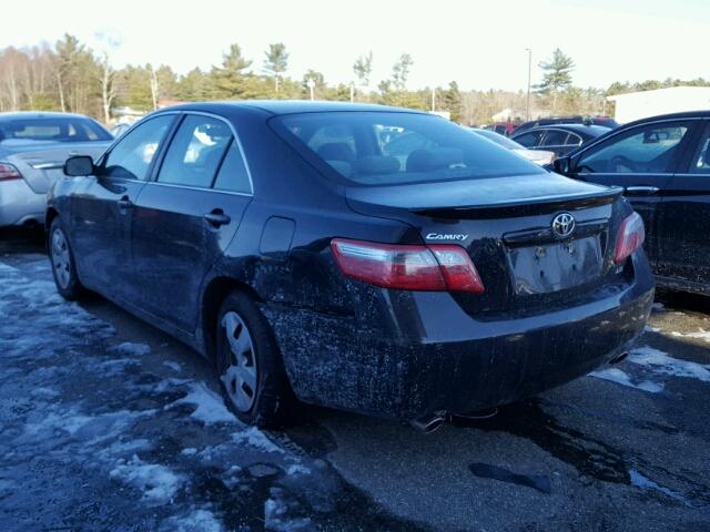 4T1BK46K58U066532 - 2008 TOYOTA CAMRY LE BLACK photo 3