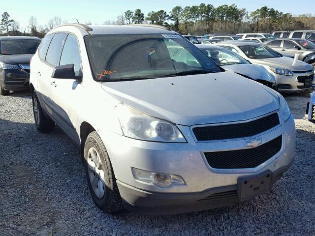 1GNKRFED1CJ117895 - 2012 CHEVROLET TRAVERSE L SILVER photo 1