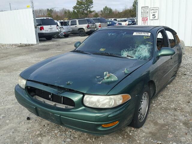 1G4HP54K83U226240 - 2003 BUICK LESABRE CU GREEN photo 2