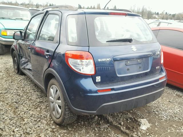 JS2YB5A38A6300778 - 2010 SUZUKI SX4 BASE BLUE photo 3