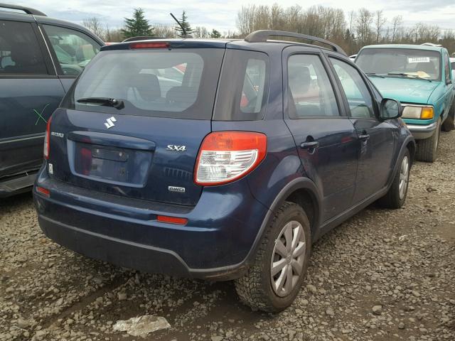 JS2YB5A38A6300778 - 2010 SUZUKI SX4 BASE BLUE photo 4