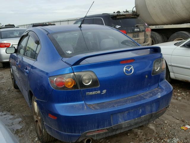 JM1BK323051222535 - 2005 MAZDA 3 S BLUE photo 3