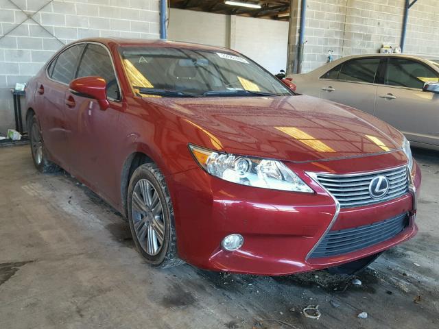 JTHBK1GGXD2069363 - 2013 LEXUS ES 350 BURGUNDY photo 1