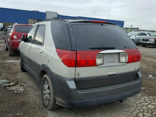 3G5DA03E63S511982 - 2003 BUICK RENDEZVOUS TAN photo 3