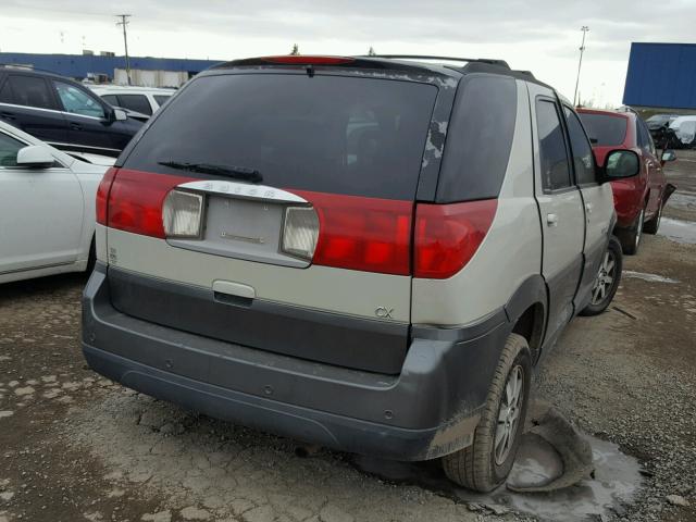 3G5DA03E63S511982 - 2003 BUICK RENDEZVOUS TAN photo 4