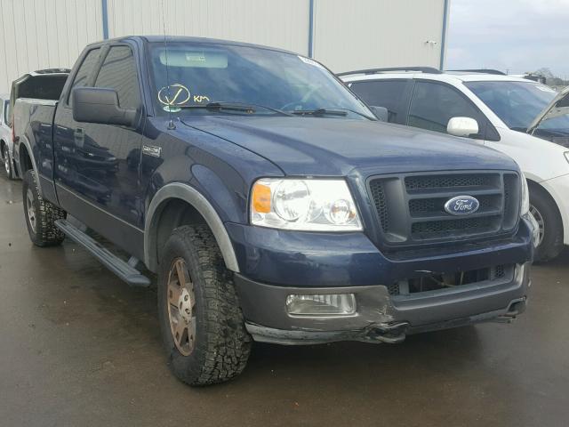 1FTPX14564NB72287 - 2004 FORD F150 BLUE photo 1